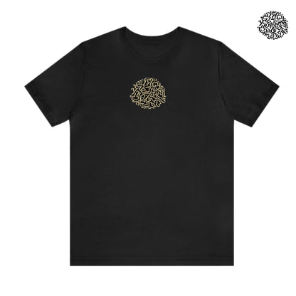 CIRCLE T-OVERSIZE BLACK