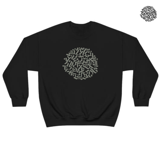 CIRCLE SWEATSHIRT BLACK