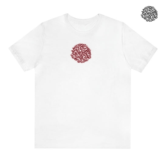 CIRCLE T-OVERSIZIE WHITE